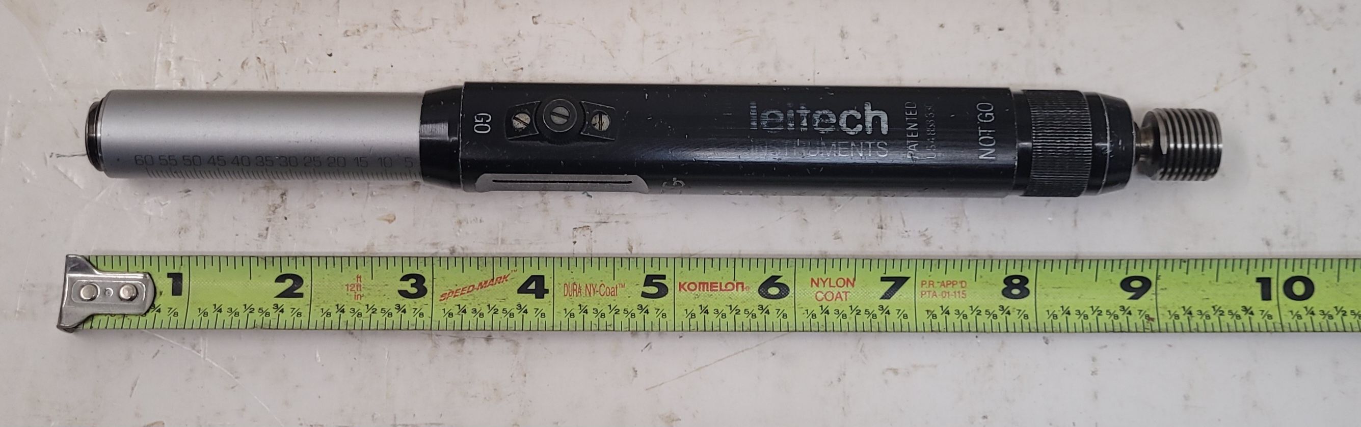 Leitech, thread/depth plug gage, M16 x 1.5 - 6H