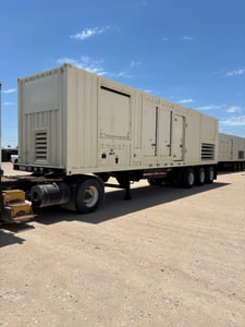 1475 KW Caterpilar #XQ1475G, Natural Gas generator set, continuous, 277-480 Volts, 2015, 10286 hours