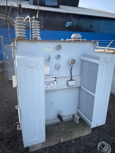 3750 KVA 27600 Primary, 2400 Secondary, Ferranti Packard transformer,