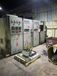 CSL switchgear, 2400 Volts, 1200 amp, serial #JB398