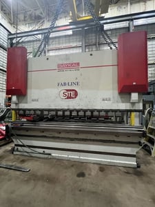 480 Ton, Baykal #APHS-4116x440, hydraulic press brake, 13' 5"OA, 140" between housing, 12.6"stroke