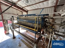 47.24" Durco #EPMM1200/32-52, Filter Press, 55 plates, 4 eye, center feed, 1325 sq.ft. surface area, 63.7