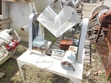 0.5 cu.ft. #C023360, V-blender w/Bar, 125 lbs/cu.ft. max Density, On Wheels