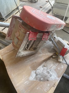 10" Steel Rotary Air Lock, w/Motor & Base