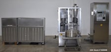 Futura #MG2, Automatic Capsule Filler, 6,000 to 48,000 Capsules/Hour, Omron Sysmac PLC, vacuum system, 480