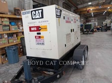 47 KW Caterpillar XQ60, Mobile Generator Set, Diesel, 1800 RPM, 480V, 10996 hours, 2010