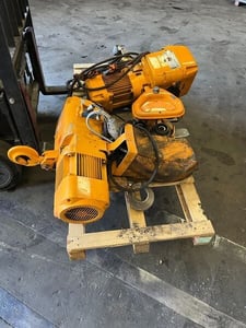 3 Ton, Harrington #IBBQ, Hoists, 220 or 460 V., 3Ph, new