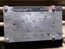 100 HP 3565 RPM General Electric 841, Frame 405TS, (No J-Box), 460 Volts, refurbished