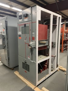 Westinghouse, fused AWP-2 load interrupter, 5kV 600A 61kA Fault Closing 80kA Momentary 60kV BIL (3 Available)