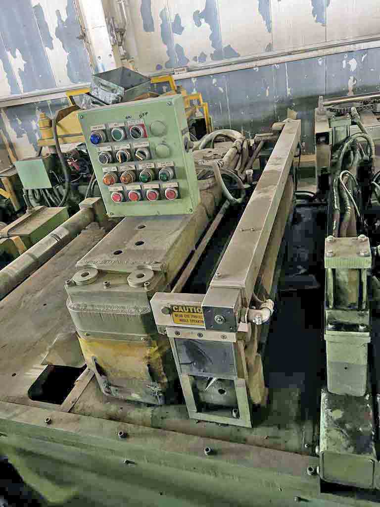 Lee Shaffer #H-70F, strip welder, 36" W, hydraulic double cut crop shear, hydraulic clamp & push, automatic