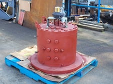 Shafer #AFE-100001, 20 x 16 rotary vane actuator with position indicator Solenoid valve