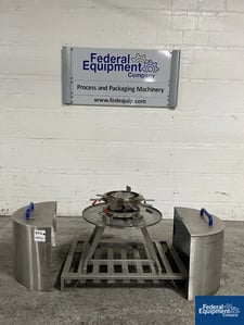 Fette #3090I, Tablet Press Turret Stand, Stainless Steel