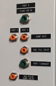 Coperion L-Tron control panel, electrical & pneumatic controls, unused