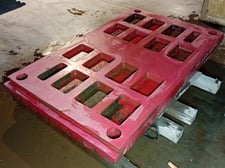Stationary crusher jaw, Esco #60233920, new surplus