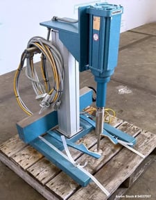 Dispermat #CA40-C1, disperser mixer, 11.7" shaft, 1.95" diameter Saw Disc, Control, 2011
