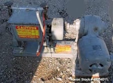 Baker Perkins, Double Arm Mixer, 1.5 Gal, Carbon Steel, 220/440 V., 9" x 8.5" x 8" Jacketed Bowl