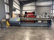 168" x 10" gauge Montgomery #4R-16810, 4-roll plate bending roll, 9" adj roll diameter, 8.5" pinch roll
