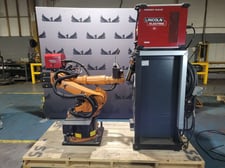 Kuka, KR16 L6-2, robot, KRC4 controller, Lincoln R550 weld package & TT3A reamer, new