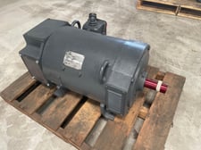 50 HP 1750/2100 RPM Baldor, Frame 328AT, DPBV, 500 VA, 150/300 VF, Rebuilt