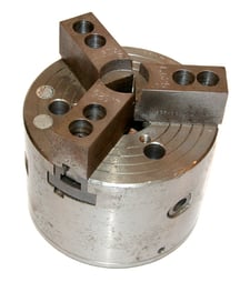 6" Pratt & Whitney Burnerd, Hydraulic Chuck, 3-Jaw, A5 Mount, S/N 9131-31723