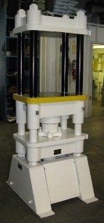 50 Ton, Rodgers, 18.5" x 18", 24.5" daylight, 16" stroke, 4-post, up-acting, 80" tall, #2258