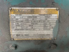 20 HP 1750/2300 RPM Baldor D5020P, Frame 259AT, 500 VA, 150/300 VF, Rebuilt
