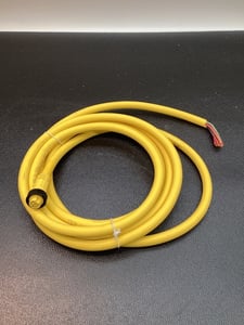 Woodhead 105000c01f120 mini-change 5-pin female cordset 12ft used