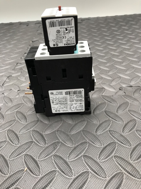 Siemens gb14048.5-2001 auxiliary switch block 3rh1921-1fa22 used