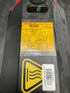 Fanuc a06b-0163-b175 am9/3000 ac servo motor a64 encoder used