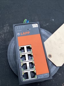 Lapp 21700126 etherline m08t-2gen ethernet switch 8-port used