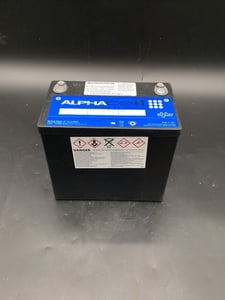 ALPHA 85-GXL-HP 12V, 50Ah Capacity VRLA Gelled Electrolyte Battery NEW