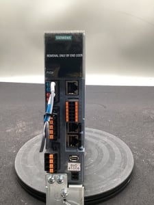 Siemens #6sl3210-5hb10-2uf0 sinamics s210 servo drive used