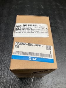 Smc cdq2b50-25dz-j79w-111g compact cylinder new