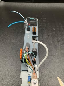 Siemens #6sl3210-5he10-4uf0 sinamics s210 servo drive 0.4kw used