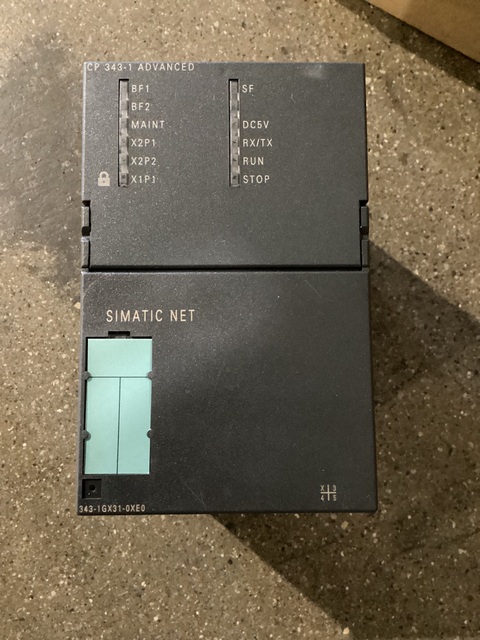 Siemens 6gk7343-1gx31-0xe0 communication processor used
