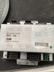 Abb 3hna020882-001 /01 rid-04 i-drive rectifier module used
