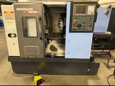 Daewoo Doosan #Lynx-220A-NT, 6" 3-jaw chuck, foot control, 12 turret, Fanuc i, tailstock, 2011