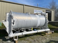 Littleford #KM8000, plow mixer, 275 cu.ft., Stainless steel shell & contact parts, serial #42580-5066, 1998