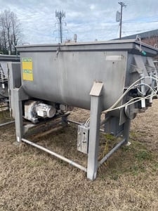 42 cu.ft. American Process, continuous dual ribbon blender, Stainless steel food grade