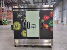 Norlake #R72-S AdvantEDGE, reach in refrigerator, 3 door, 72 cu.ft., R72-S, 155-290 psig