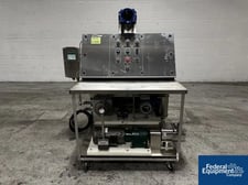 UNIBLOC-PD #18871, Rotary Lobe Pump Skid, Stainless Steel, explosion proof, 1 HP, 230/460 V., flow meter