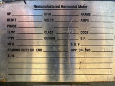 600 HP 442 RPM General Electric, Frame 6355SU, ODP, SB, 2300 Volts