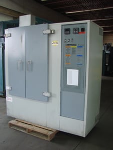 37" width x 50" H x 25" L Despatch #VRC2-26-2E, Stainless interior, 240 V. 12 KW, powered exhaust fan, 500&deg;F