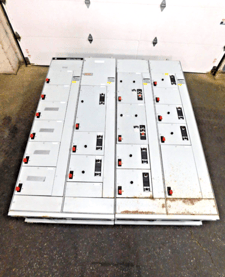 General Electric, 8000 line, 600A motor control center, 18 MCC buskets, 480 Volts