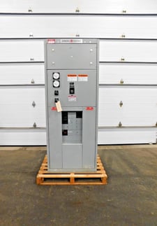 800 Amps, General Electric #AV-Line, switchboard with breakers, 120/208 Volts