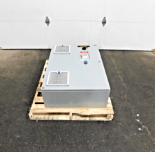 ABB #ACH550-UH-045A-4, 30 HP VFD drive cabinet, 480 VAC, 44A