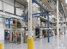 Fischer & Krecke #Flexpress-16-S, 55" Flexographic Printing Press, 40" unwind roll diameter, 480 V., 2000