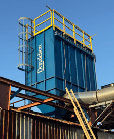 24,000 cfm, Donaldson Torit #162MBT10, Modular Baghouse Dust Collection System