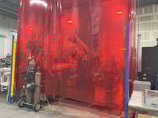 Cloos, QIROX-QC2, 7-Axis robotic welding system with Robo-Vent filtration, 10 Kg payload, 2021