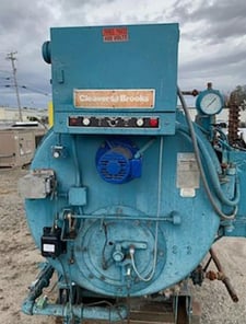 100 HP Cleaver-Brooks #CB-700-100S, Hot Water Boiler, Natural Gas, 150 psi, 4,184,000 BTU/HR, w/ fuel train &